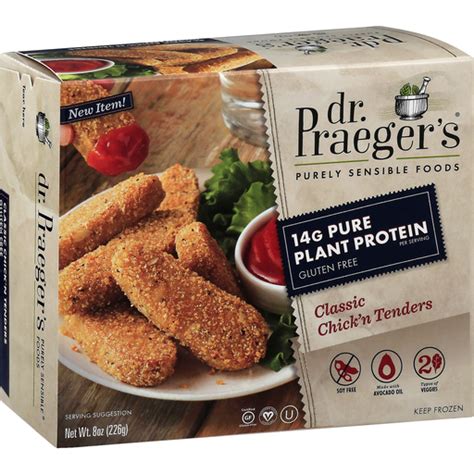 Dr Praegers Chick N Tenders Gluten Free Classic Frozen Foods Roth S