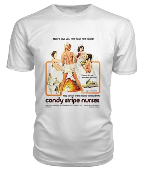 Candy Stripe Nurses 1974 T Shirt