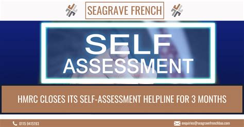 HMRC Closes its self-assessment helpline for 3 months | Seagrave French