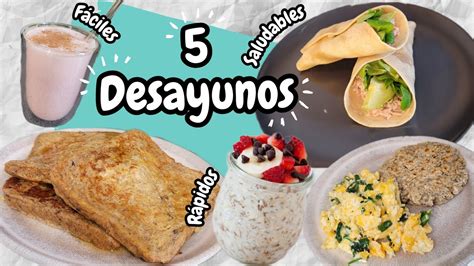 DESAYUNOS SALUDABLES para un ESTILO de VIDA ACTIVO