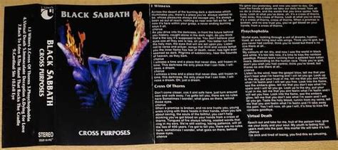 Black Sabbath - Cross Purposes - Encyclopaedia Metallum: The Metal Archives