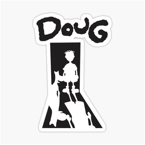 Doug Funnie Sticker For Sale By Albdesign Redbubble