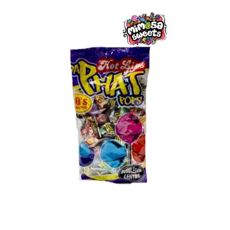 Hot Lips Da Phat Pops Bubblegum S MIMOSA SWEETS