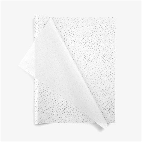 Silver Reflections Tissue Paper Satinwrap By Seaman Paper