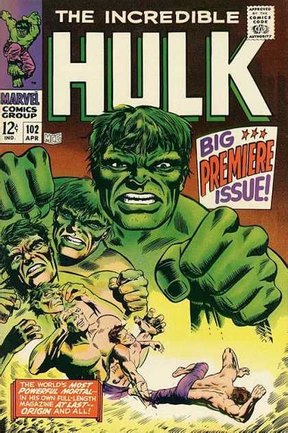 The Incredible Hulk Comic Book Covers