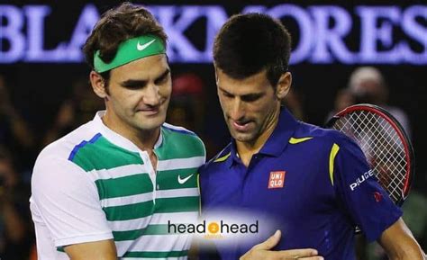 Roger Federer Vs Novak Djokovic Head To Head Records & Stats ...