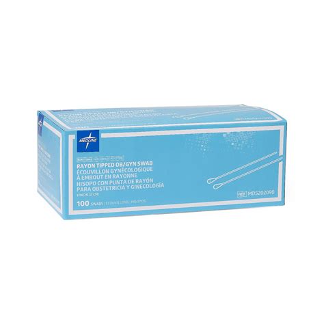 Medline Rayon Tip Obgyn Swabs United Canada Inc