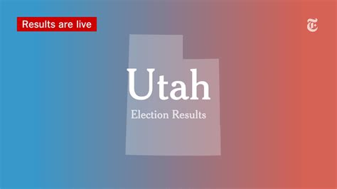 Utah Primary Election Results 2022 The New York Times