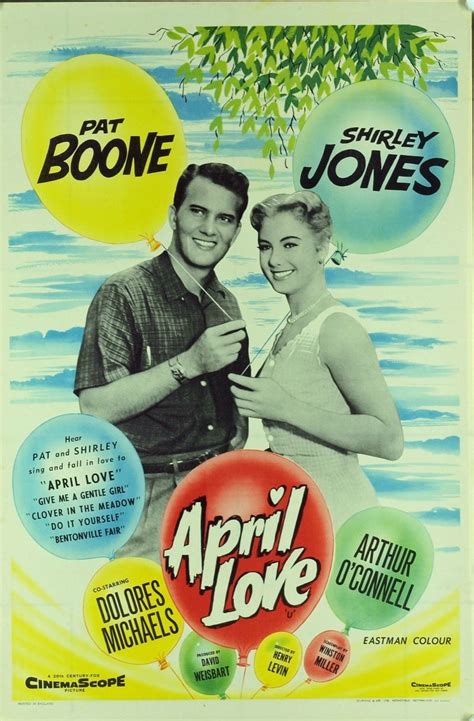 April Love 1957 20213 Pat Boone Old Movie Posters Musical Movies