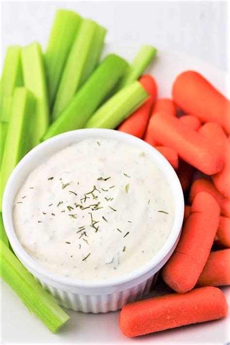 Easy Veggie Dip • Now Cook This!