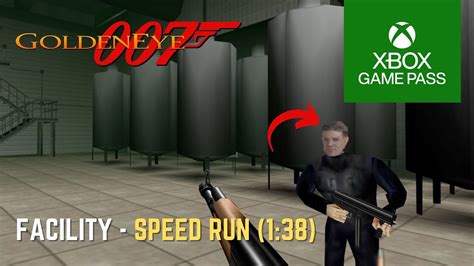 GoldenEye 007 Xbox Facility Speedrun PB 1 38 YouTube