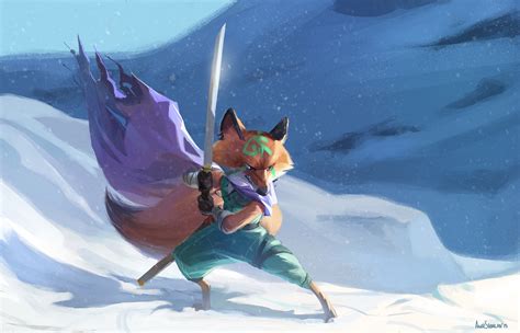 Samurai Fox on Behance