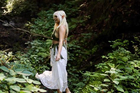 Fairy Elf Lord Of The Rings Outdoor Photo Shoot In Outdoor