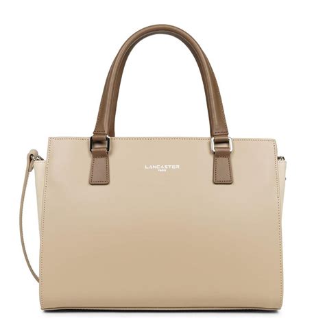 Lancaster Constance Sac Porté Main 437 03 Nude Nude Clair Vison