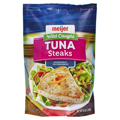 Meijer Fish Ahi Tuna Steaks 12 Oz Shipt