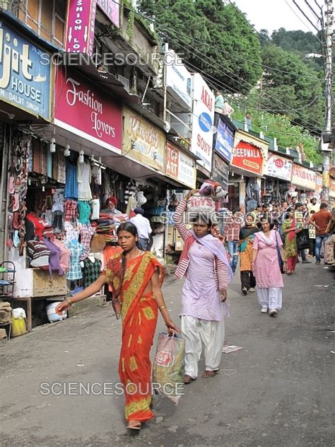 Most Beautiful Images In The Mall Road Shimla India