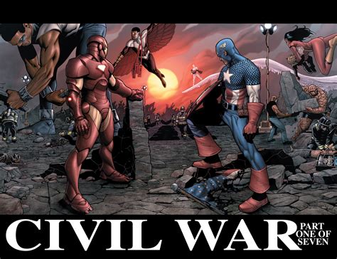 Read online Civil War (2006) comic - Issue #1