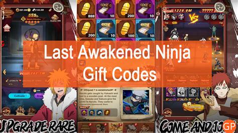 Last Awakened Ninja Codes January 2024 Free Rewards GamePretty