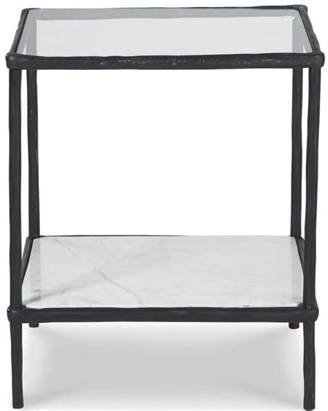 Ryandale Accent Table In Antique Black By Ashley Express