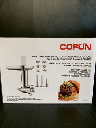 Food Meat Grinder Attachment For Kitchen Aid Stand Mixers With Sausage Stuffer Ebay