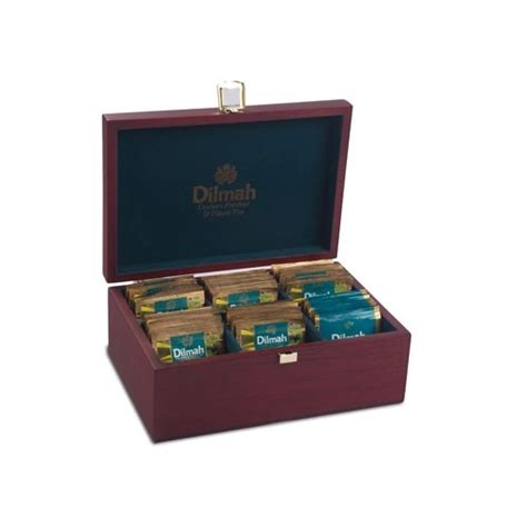 Caja Té Dilmah Luxury Presenter Small Tea 60 Bags Origen SRI LANKA