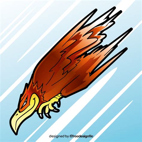 Falcon cartoon vector free download