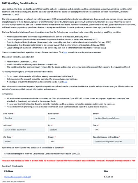 Fillable Online Med Ohio State Medical Board Of Ohio Position Statement