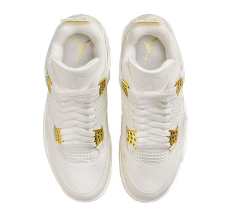 Air Jordan 4 WMNS Metallic Gold AQ9129-170 - KicksOnFire.com