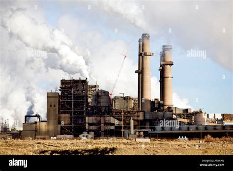 La combustion du charbon des centrales électriques de la pollution de