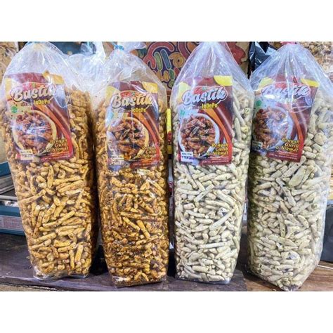 Jual Bastik Basreng Stik Jedepe Rasa Original Dan Pedas Daun Jeruk