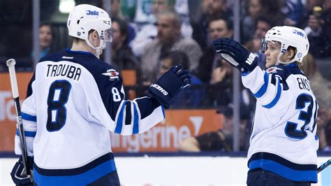 Trouba gives Jets fans a reason to cheer