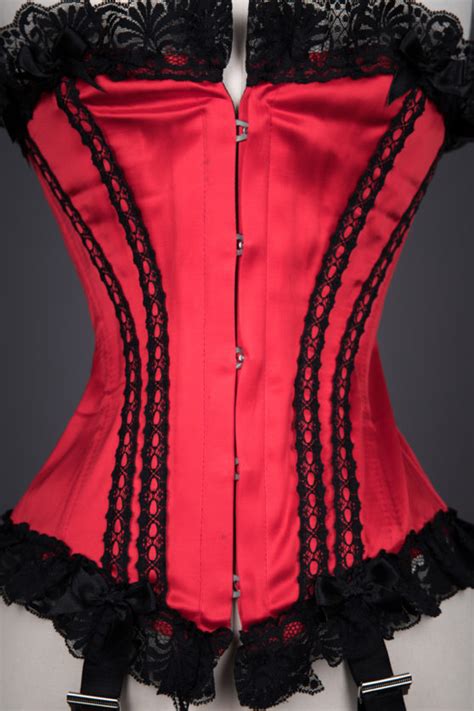 Satin And Lace Overbust Corset By Agent Provocateur The Underpinnings Museum