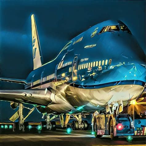 La Reina De Los Cielos Bpeing 747 Belleza Pura Aviation Airplane