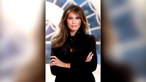 White House Releases Official Portrait of Melania Trump – Take a Look | CBN News