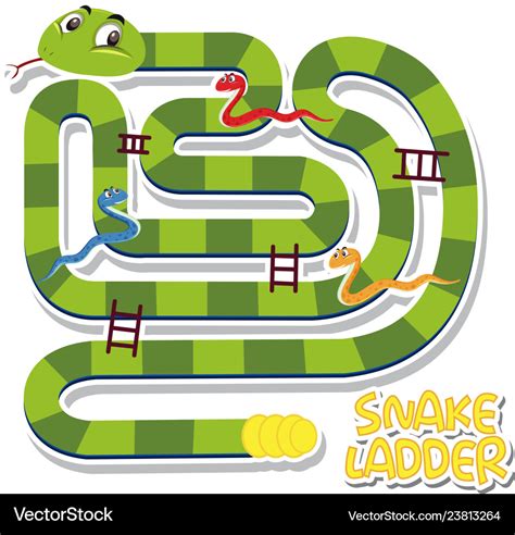 Printable Snakes And Ladders Game Board