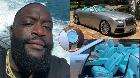 Rick Ross Got Too Much Money He Buys A Rolls Royce With Blue Interior