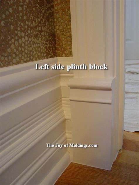 The Wonderful World Of Plinth Blocks The Joy Of Moldings