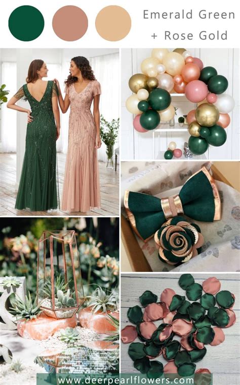 Top Emerald Green Wedding Themes Color Ideas