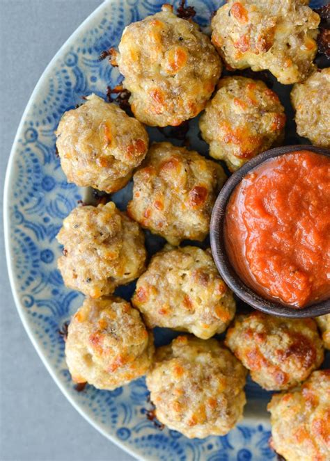 Easy Italian Sausage Balls Maebells