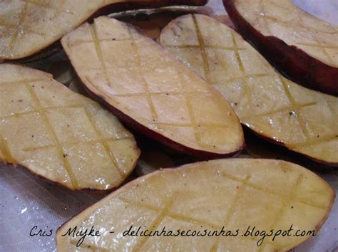 Batata Doce Assada no Forno