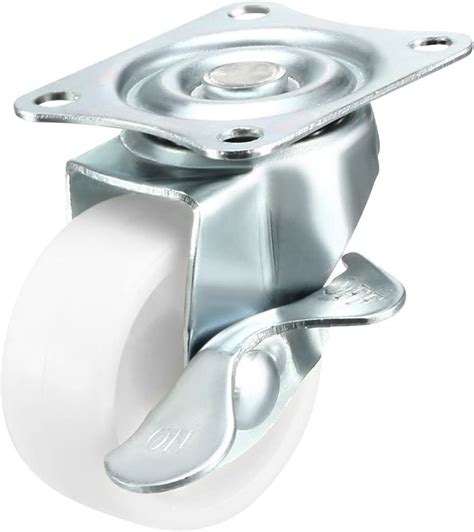 Amazon Uxcell Swivel Caster Wheels With Brake 1 5 Polypropylene