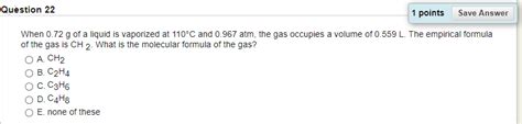 Solved Question Points Save Answer When G Of A Chegg