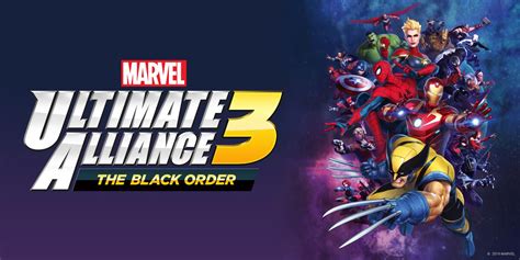 Marvel Ultimate Alliance The Black Order Jeux Nintendo Switch