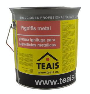 PINTURA IGNIFUGA PARA SUPERFICIES METÁLICAS PIGNIFIS METAL TEAIS