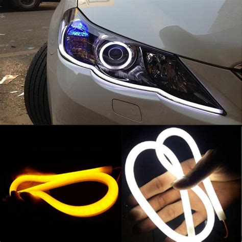 Aliexpress Buy 2pcs 60cm DRL Flexible LED Tube Strip Style