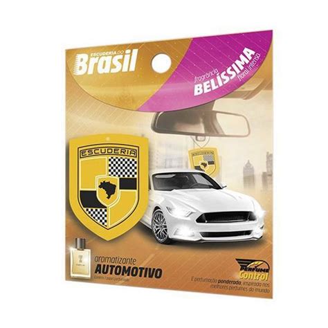 Aromatizante Para Carro Cheirinho Perfume Belíssima Escuderia