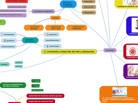 Mapa Conceptual De Crecimiento Y Desarrollo Del NiÃ±o Diary Bersama