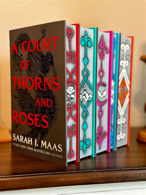 A Court Of Thorns And Roses Acotar By Sarah J Maas Hand Sprayed Edges Etsy