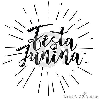 Festa Junina Illustration Traditional Brazil June Festival Cartoon