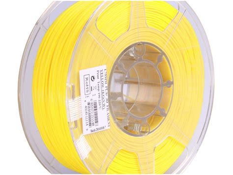 ESun 1 75mm PLA Yellow Filament 1kg Spool Solarbotics Ltd